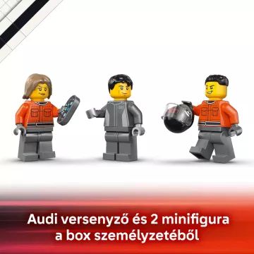 LEGO® City F1®-es kamion egy F1®-es Audi versenyautóval 60493 - . kép