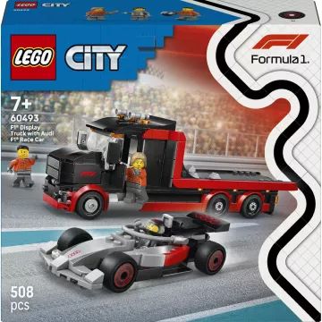 LEGO® City F1®-es kamion egy F1®-es Audi versenyautóval 60493 - . kép