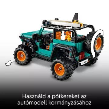 LEGO® Technic Jeep® Wrangler Rubicon SUV 42227 - .attēls