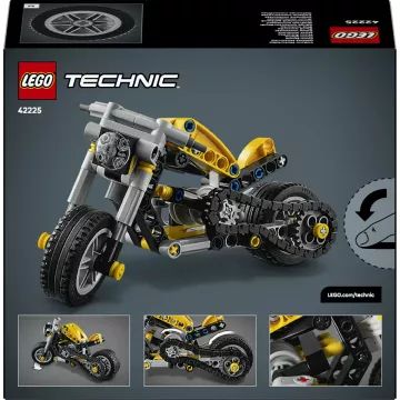 LEGO® Technic Geltonas motociklas 42225 - .vaizdas