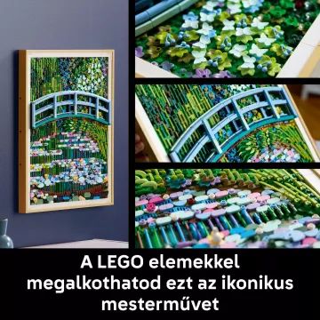 LEGO® Art Claude Monet – Il ponte sul laghetto delle ninfee 31220 - .immagine