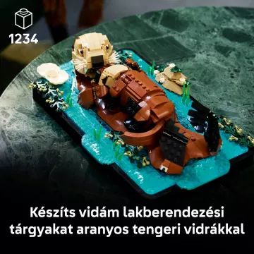 LEGO® Ideas Plaukiančios ūdrų 21366 - .vaizdas