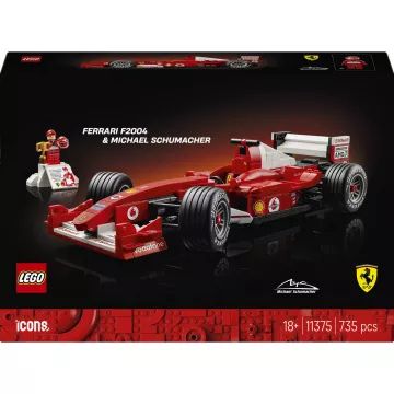 LEGO® Icons Ferrari F2004 и Михаел Шумахер 11375 - . изображение