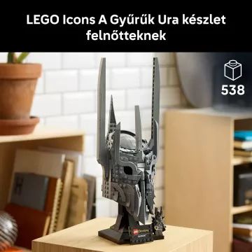 LEGO® Icons O Senhor dos Anéis: Capacete de Sauron 11373 - .Imagem