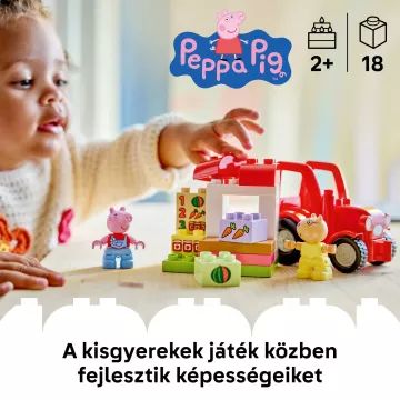 LEGO® DUPLO® Peppa Pig - Trattore e mercato 10468 - .immagine