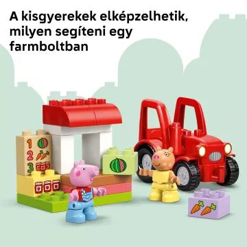 LEGO® DUPLO® Peppa Big - Traktor en Markt 10468 - .afbeelding