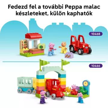 LEGO® DUPLO® Peppa Pig - Traktor a trh 10468 - .Obrázok