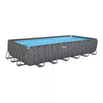 Bestway APX 365 – 561 KG, Rahmenpool mit Sandfilter – 732x366x132 cm - . bild aus