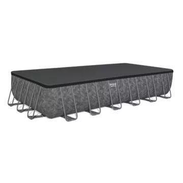 Bestway APX 365 – 561 KG, Rahmenpool mit Sandfilter – 732x366x132 cm - . bild aus