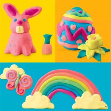 Play-Doh: Velykinis plastilino rinkinys – 9 dalių - .vaizdas