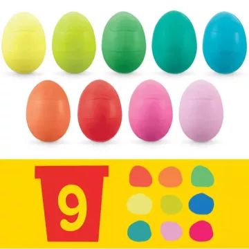 Play-Doh: Set de plastilină pentru Paște – 9 piese - .foto