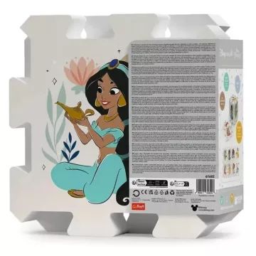 Disney prinsesser: Skumgummipuslespil måtte - 8 stk. - .billede