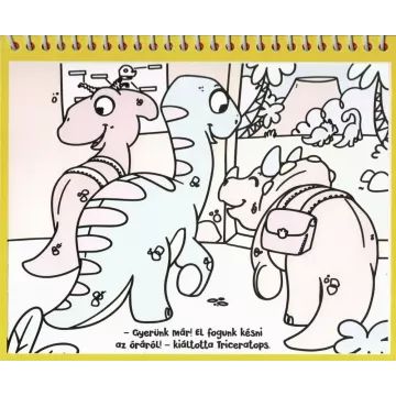 Kouzli barvy! - Dinosauři - v maďarštině - .obrázek