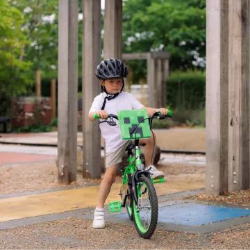 Huffy bērnu velosipēds - Minecraft, zaļs, 16