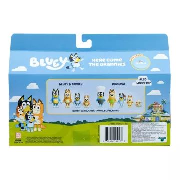 Bluey: Omītes komplekts – 4 figūru komplekts - .attēls