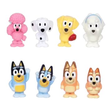 Bluey: Figurină mini – 1 bucată, diverse modele - .foto