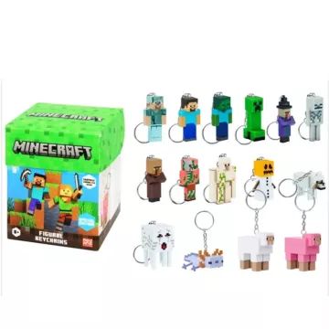 Minecraft: Meglepetés figura kulcstartó – 2. széria - . kép