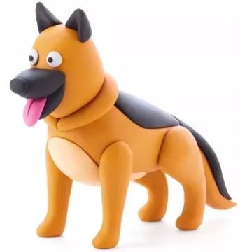 Hey Clay: Figurka německého ovčáka - .obrázek