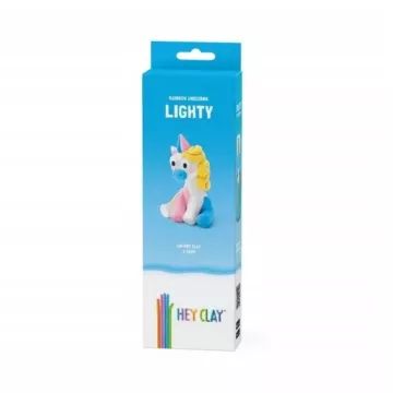 Hey Clay: Figura unicorno Lighty - .immagine