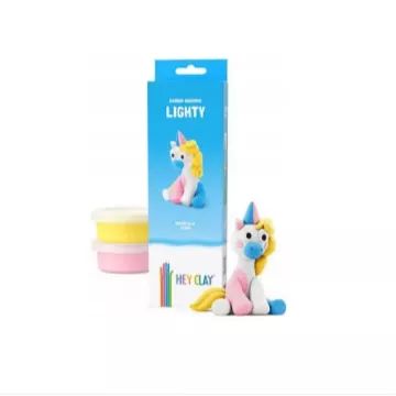 Hey Clay: Lighty unikornis figura - . kép
