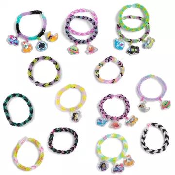 Rainbow Loom: Auto Loom – Cute-Tique Glänzendes Galaxis-Armband Bastelset - . bild aus