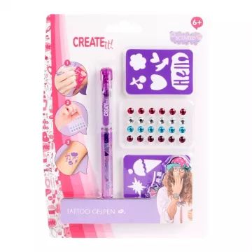 Create It! Csillogó Tetováló Zseléstoll készlet - többféle - . kép
