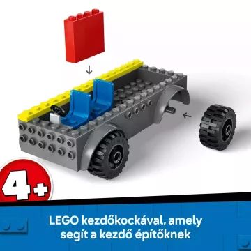 LEGO® City Mașina de Pompieri cu Scară 60463 AMBALAJ DETERIORAT - .foto