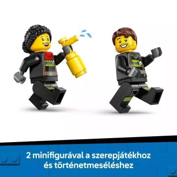 LEGO® City Mașina de Pompieri cu Scară 60463 AMBALAJ DETERIORAT - .foto
