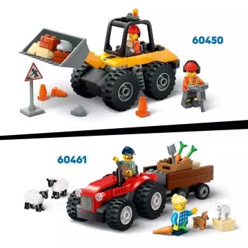 LEGO® City Létrás tűzoltóautó 60463 CSOMAGOLÁSSÉRÜLT - . kép