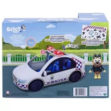 Bluey: Conjunto de Carro de Polícia - .Imagem