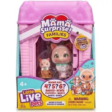 Little Live Pets : Familles Mamans Surprise - Maison de Maman - Plusieurs modèles - .image
