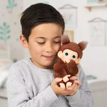 Little Live Pets: Mini Maki maimuțică de pluș interactivă - Chikki Cherry - .foto