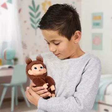 Little Live Pets: Mini Maki maimuțică de pluș interactivă - Chikki Cherry - .foto