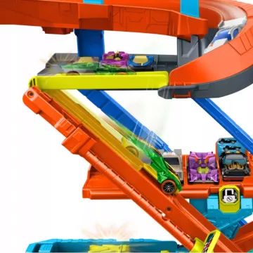 Hot Wheels: Conjunto de Brinquedos Garagem de Acrobacias - .Imagem