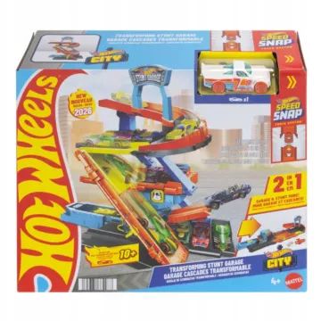 Hot Wheels: Conjunto de Brinquedos Garagem de Acrobacias - .Imagem