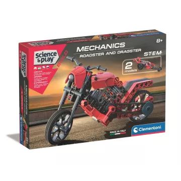 Clementoni: Roadster & Dragster závodní motor - .obrázek