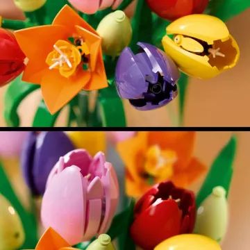 LEGO® Botanicals Buchet de Lalele 11501 AMBALAJ DETERIORAT - .foto