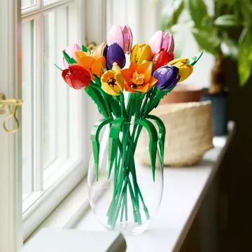 LEGO® Botanicals Tulipáncsokor 11501 CSOMAGOLÁSSÉRÜLT - . kép