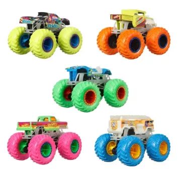 Hot Wheels: Monster Trucks - Voiture Lumineuse - Podium Crasher - .image