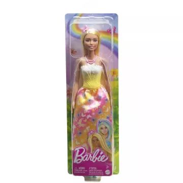Barbie: Varázslatos hercegnő baba - aranysárga CSOMAGOLÁSSÉRÜLT - . kép