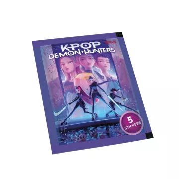 K-Pop: Demon Hunters – kolekcjonerskie naklejki w superpaku - 5 x 5 szt. naklejek - .zdjęcie 