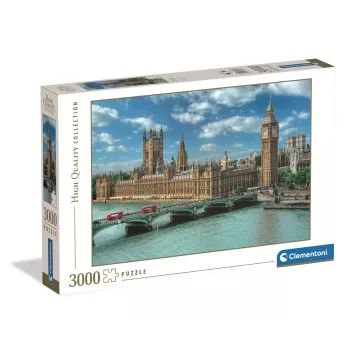 Visokokakovostna zbirka: Puzzle Londonski parlament – 3000 kosov - .slika