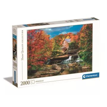 Hoogwaardige Collectie: Glade Creek Gristmolen puzzel - 2000 stukjes - .afbeelding