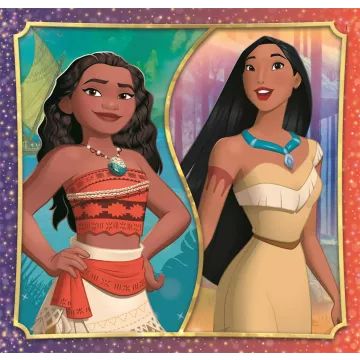 Puzzle Disney princezen - 3 v 1 - .obrázek