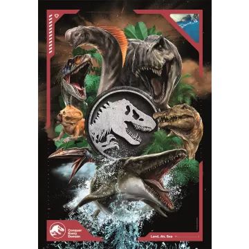 Clementoni: Jurassic World puslespil - 180 brikker - .billede