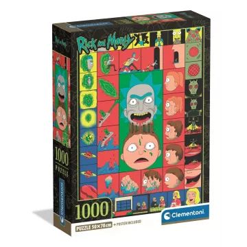 Rick & Morty puzzle - 1000 darabos - . kép
