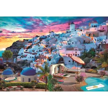 Collection de Haute Qualité : Puzzle Grèce - 500 pièces - .image