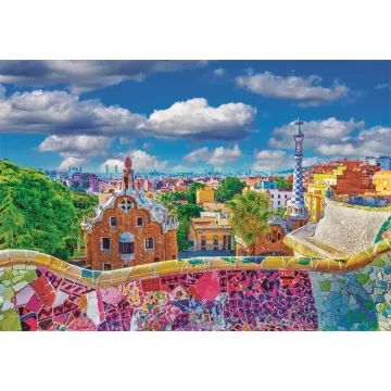 High Quality Collection: Barcelona – Park Güell legpuzzel - 1000 stukjes - .afbeelding