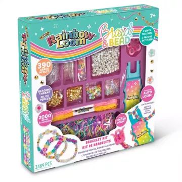 Rainbow Loom: Auto Loom sada na výrobu náramků s korálky - .obrázek