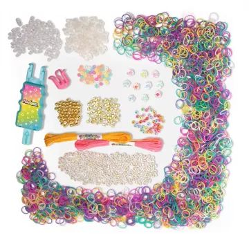 Rainbow Loom: Σετ δημιουργίας βραχιολιών Auto Loom με χάντρες - .εικόνα